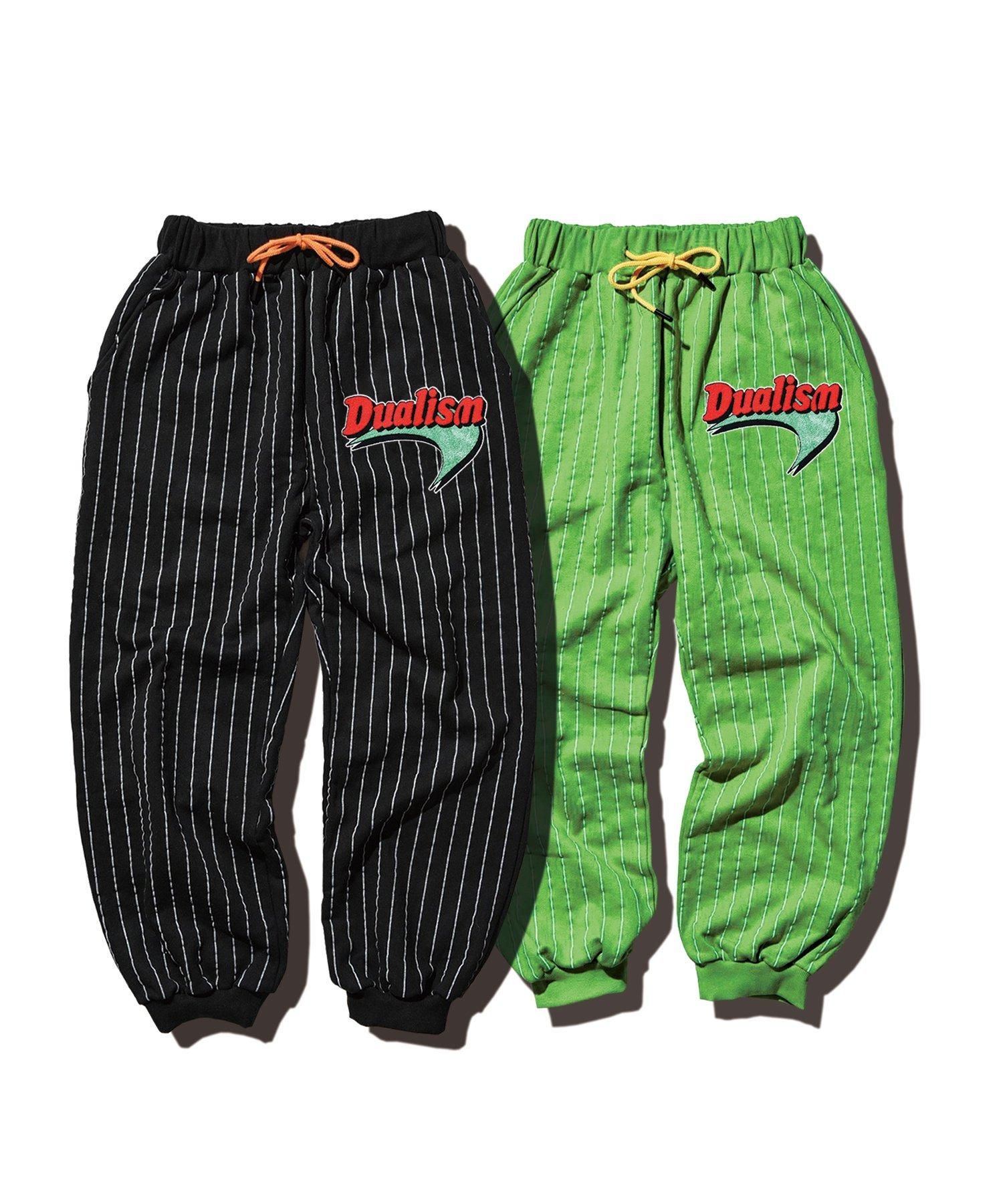 DUALISM/DLSM(デュアリズム)スウェットパンツ DL BOOMERANG LOGO STRIPE PANTS 公式通販サイト |  DUALISM公式通販サイト