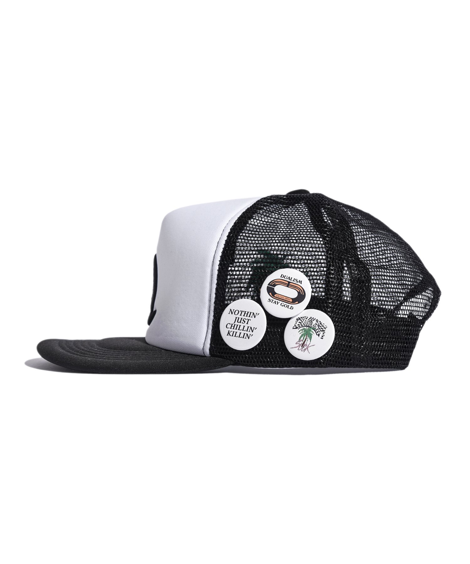 DUALISM/DLSM(デュアリズム) メッシュキャップ DL SQUAD LOGO MESH CAP