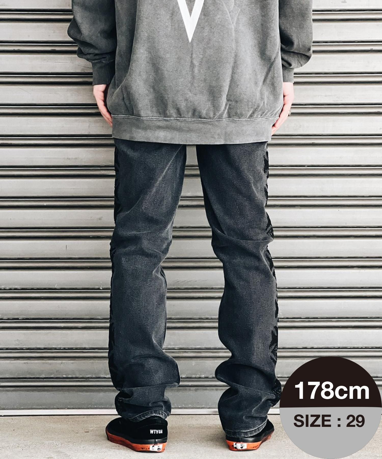 DUALISM/DLSM(デュアリズム)デニム TRIVAL CROSS PATCH DENIM
