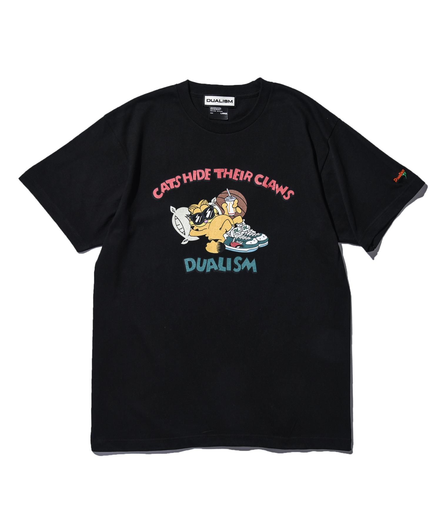DUALISM/DLSM(デュアリズム) Tシャツ LOOSE CAT BOOMERANG LOGO
