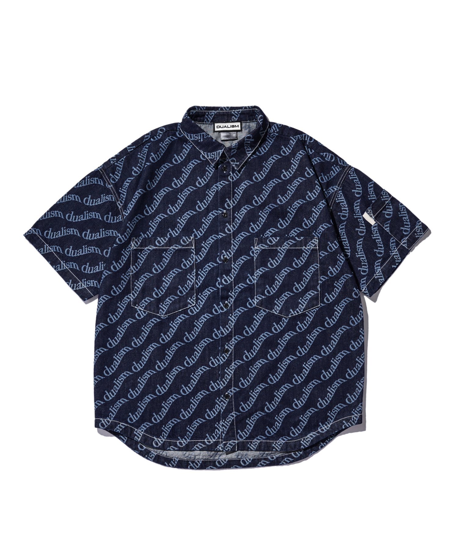 デュアリズムMONOGRAM DENIM S/S SHIRT