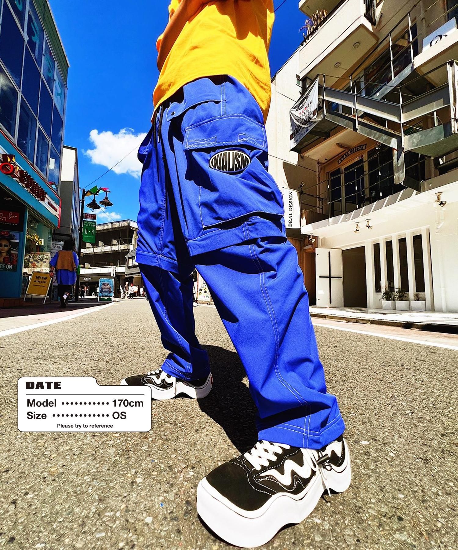 DUALISM/DLSM(デュアリズム) カーゴパンツ WARP LOGO 2WAY CARGO