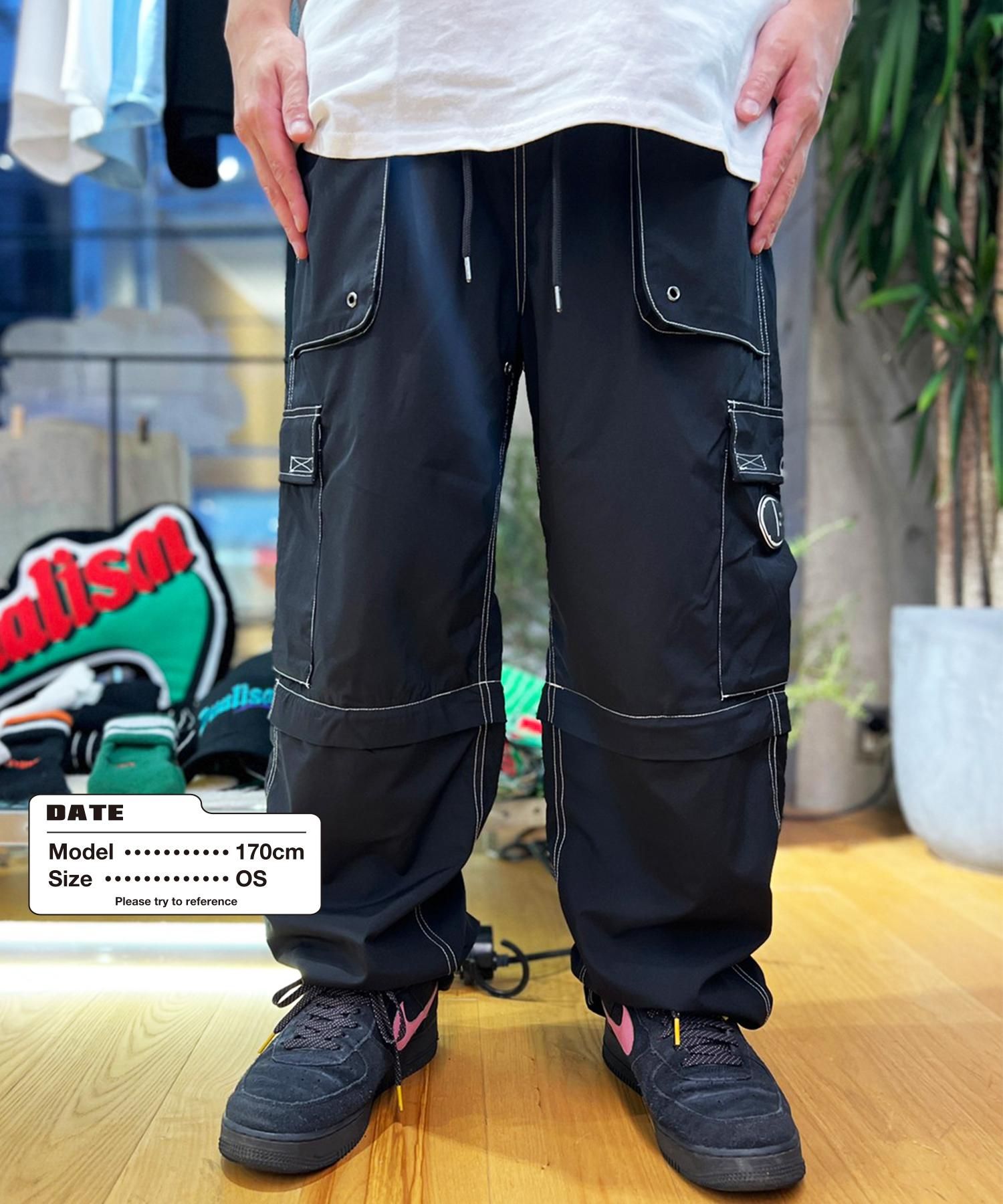 DUALISM/DLSM(デュアリズム) カーゴパンツ WARP LOGO 2WAY CARGO DUALISM/DLSM(デュアリズム) カーゴパンツ WARP LOGO 2WAY CARGO