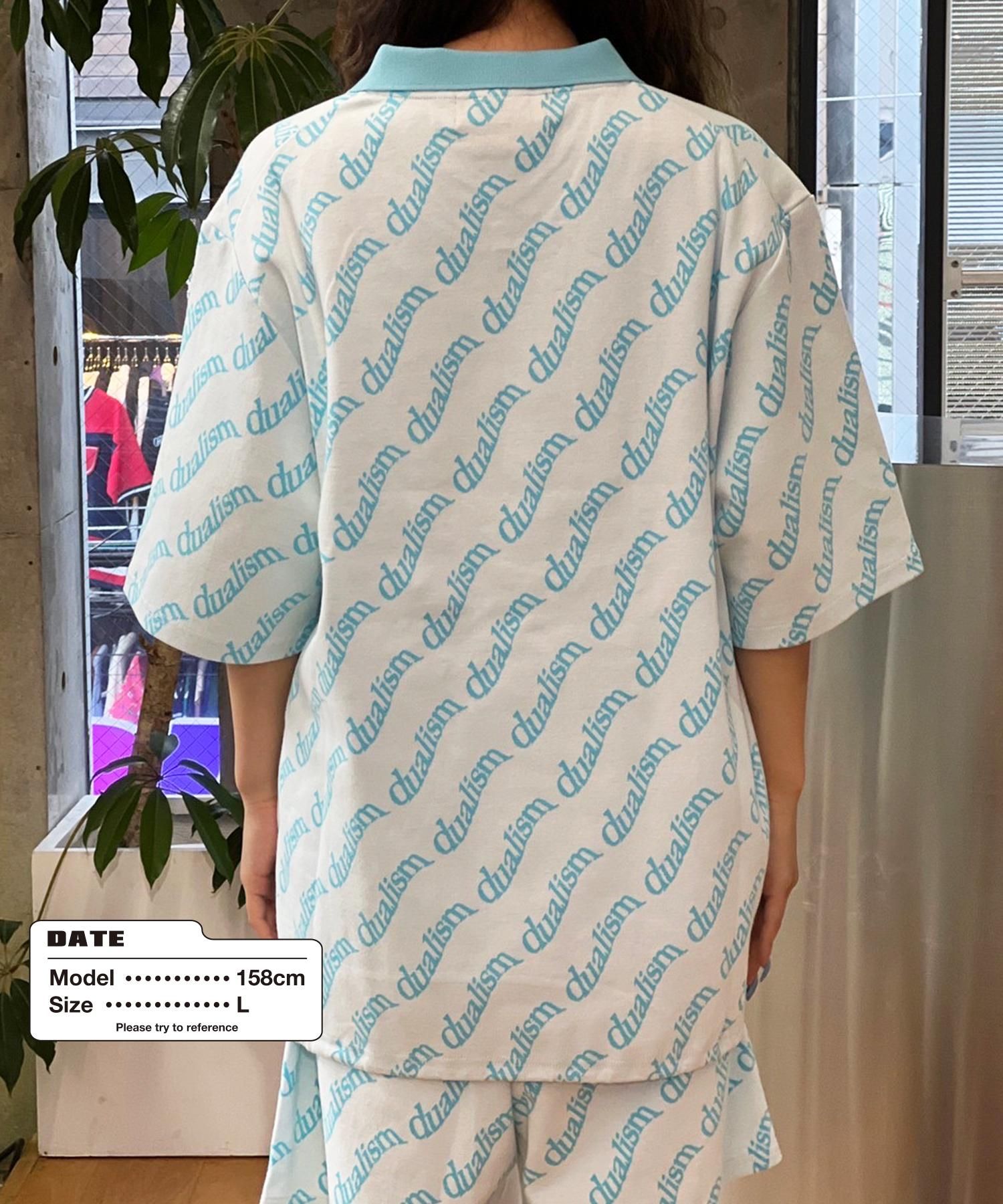 トップス DUALISM DUALISM/DLSM(デュアリズム) スウェット ARCH LOGO BORDER HALF