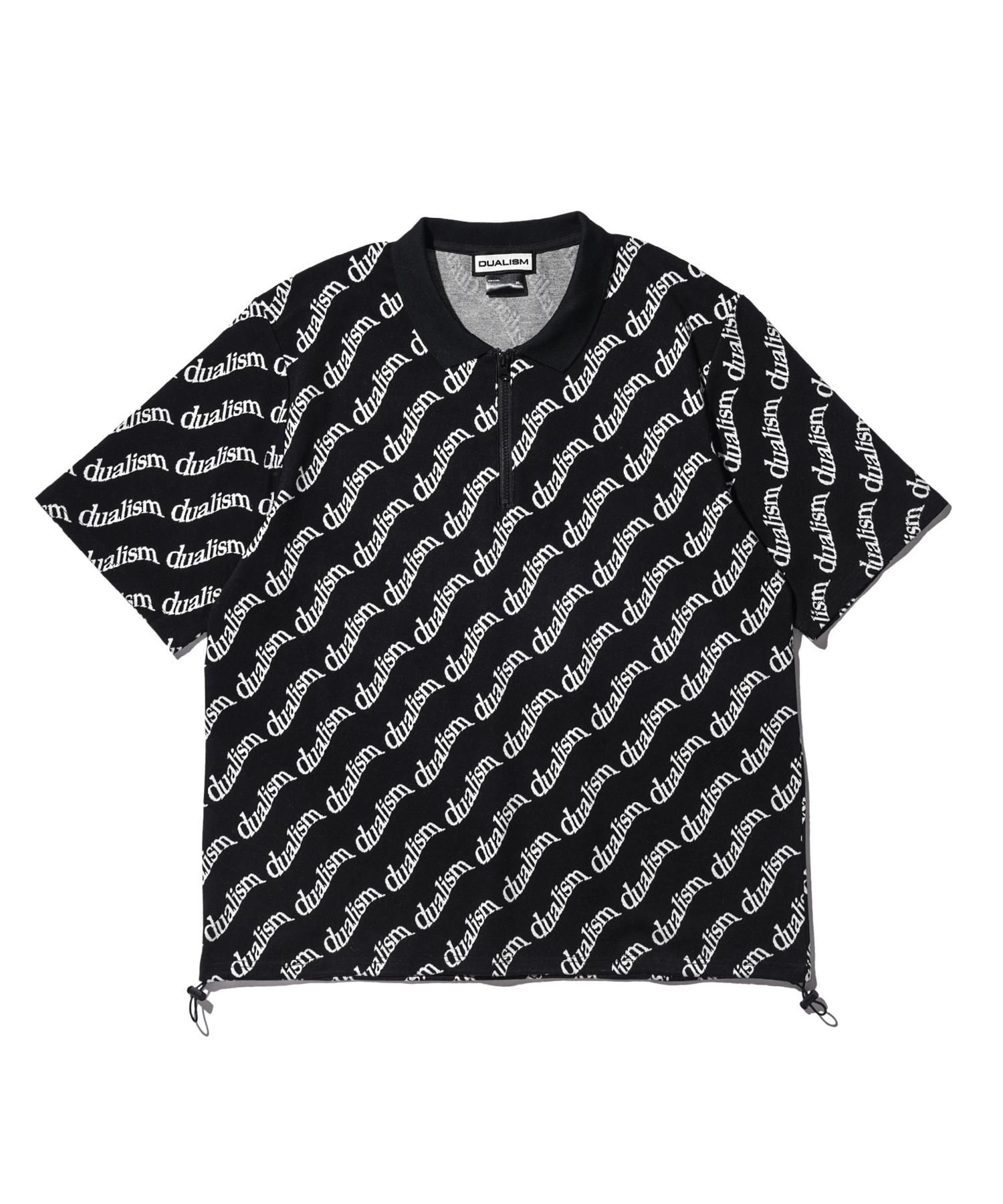 DUALISM/DLSM(デュアリズム) ポロシャツ WAVE SUMMER KNIT HALF