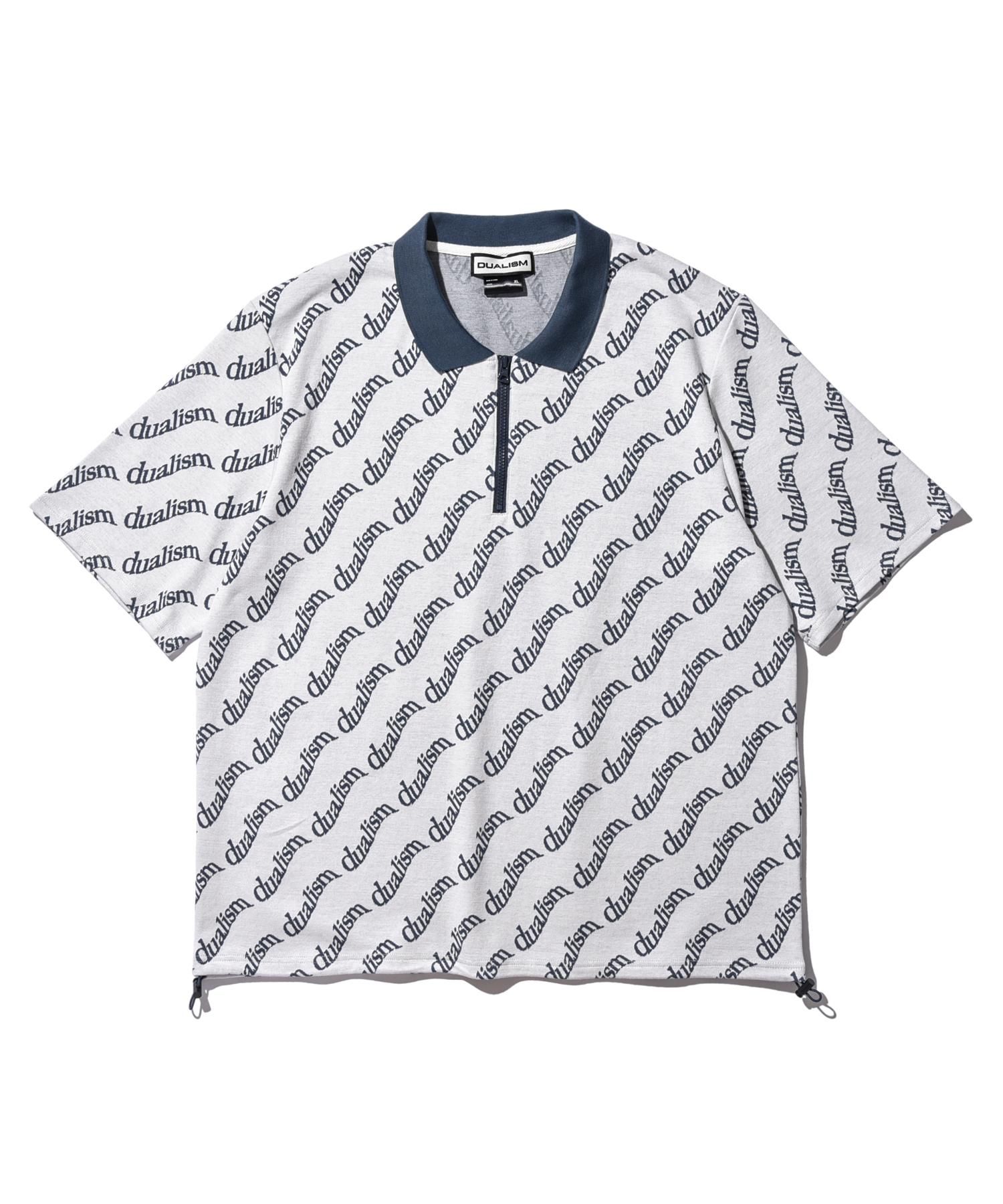 DUALISM/DLSM(デュアリズム) ポロシャツ WAVE SUMMER KNIT HALF