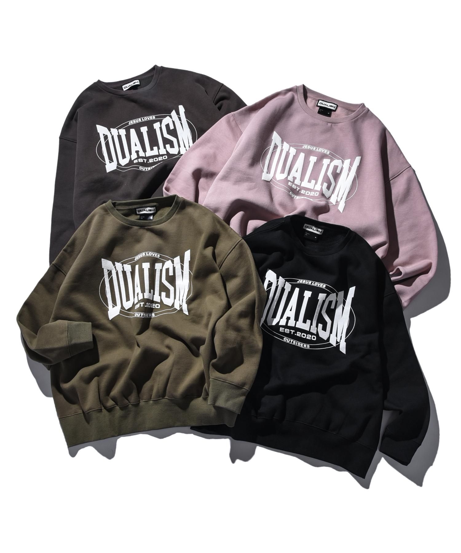 DUALISM/DLSM(デュアリズム) クルースウェット GAME LOGO CREW