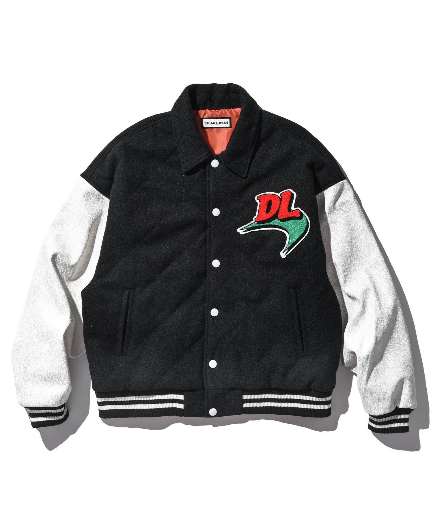 DUALISM/DLSM(デュアリズム) スタジャン BOOMERANG LOGO COLLAR STADIUM JACKET 公式通販サイト |  DUALISM公式通販サイト