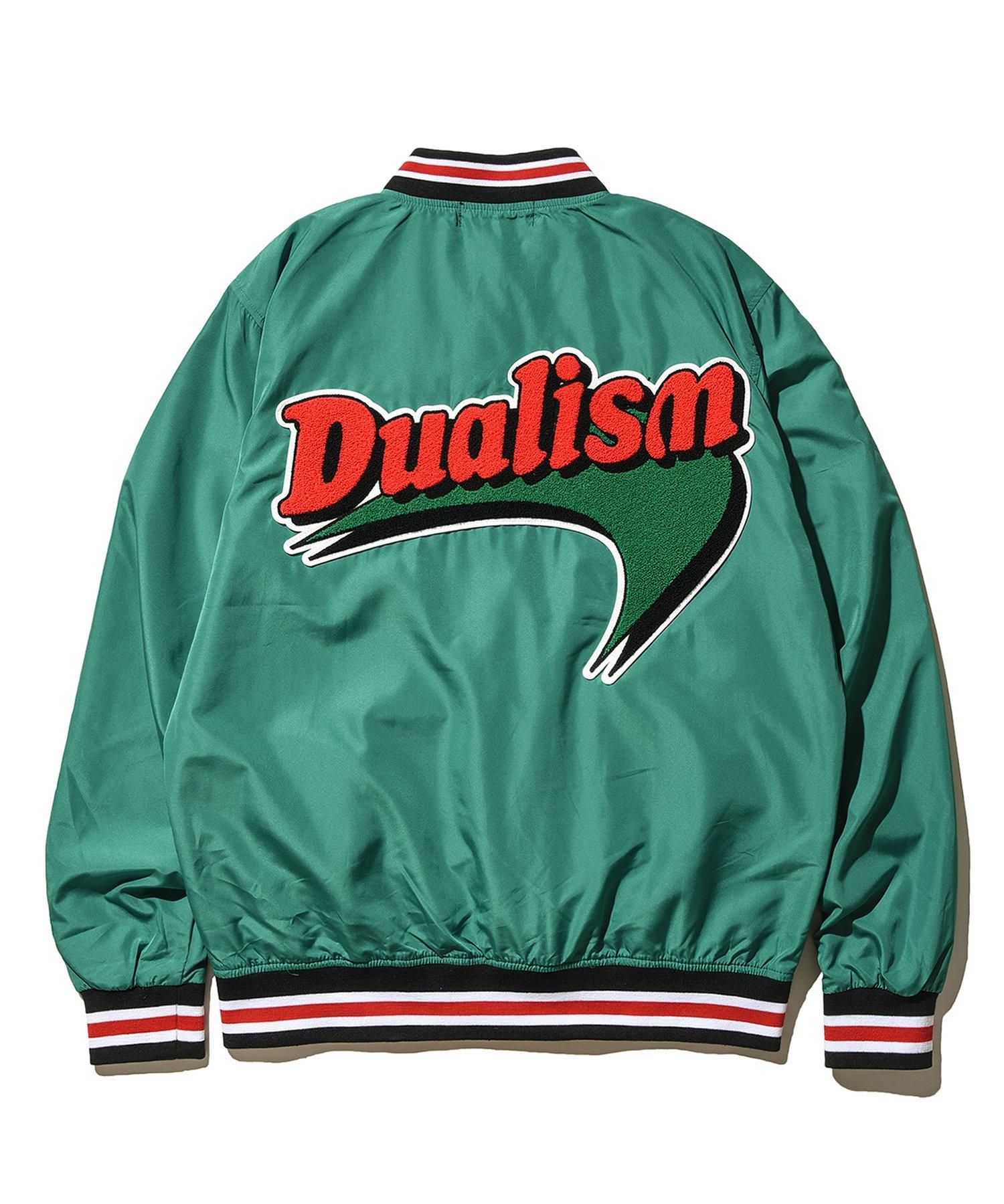 DUALISM/DLSM(デュアリズム) スタジャン BOOMERANG LOGO SATIN DUALISM/DLSM(デュアリズム) スタジャン BOOMERANG LOGO SATIN