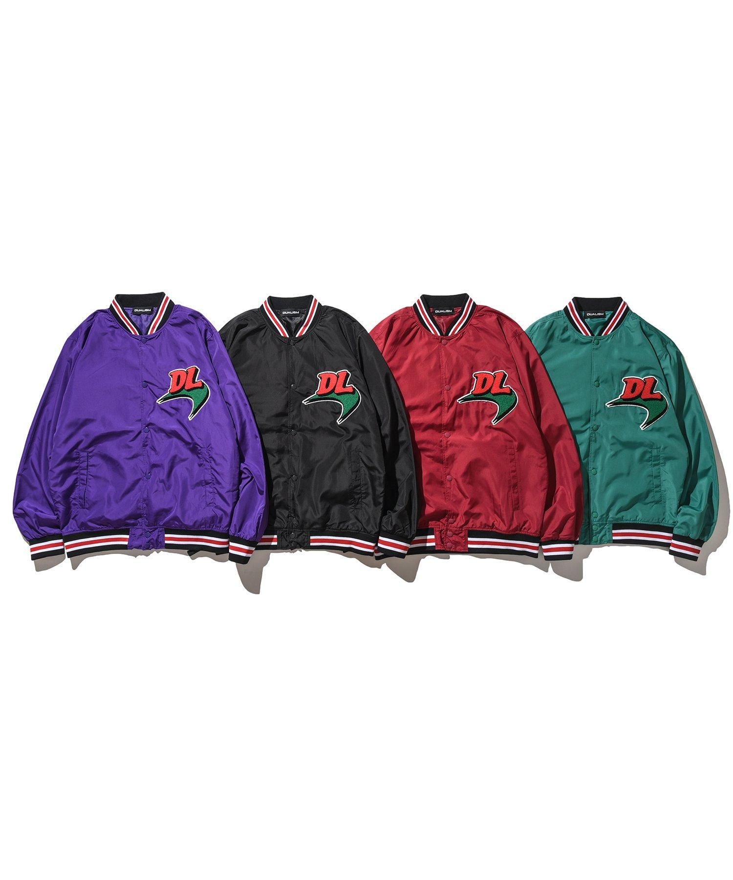DUALISM/DLSM(デュアリズム) スタジャン BOOMERANG LOGO SATIN DUALISM/DLSM(デュアリズム) スタジャン BOOMERANG LOGO SATIN