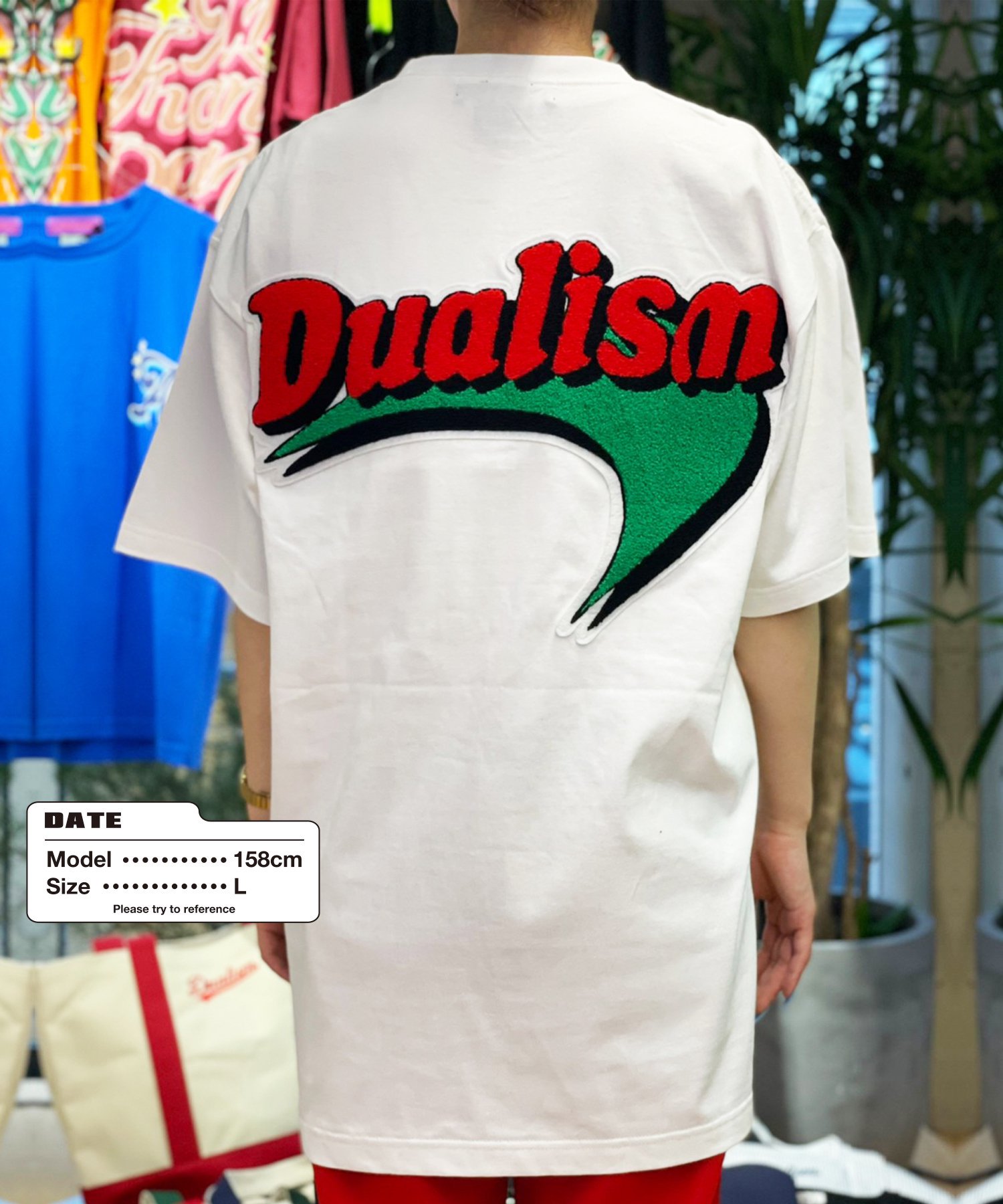 dualism ブーメランロゴ Tシャツ XLサイズ