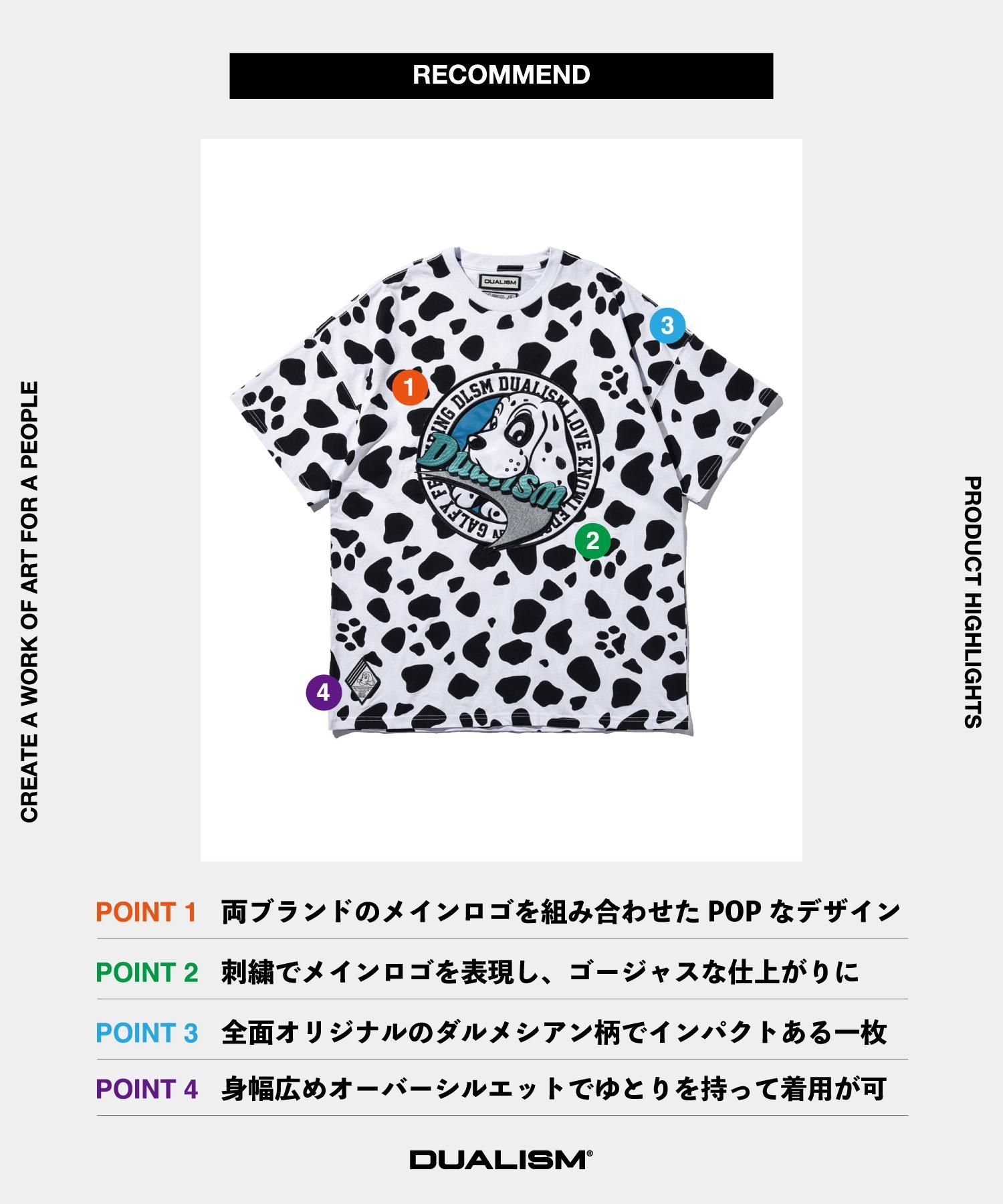 DUALISM × GALFY(デュアリズム×ガルフィー) Tシャツ ブーメラン