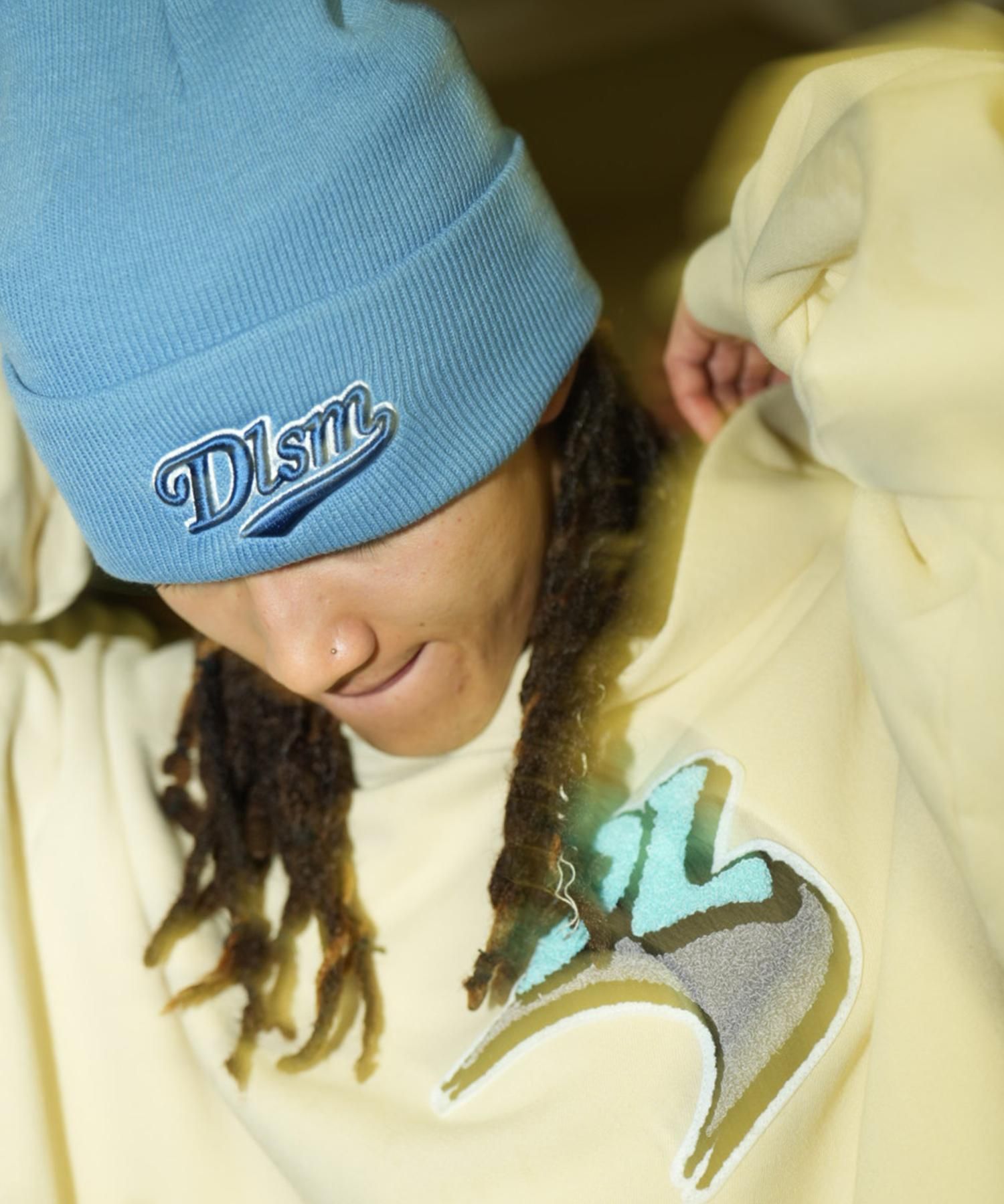 CHROME YORK EMBLEM BEANIE DUALISM デュアリズム CHROME YORK EMBLEM BEANIE DUALISM デュアリズム