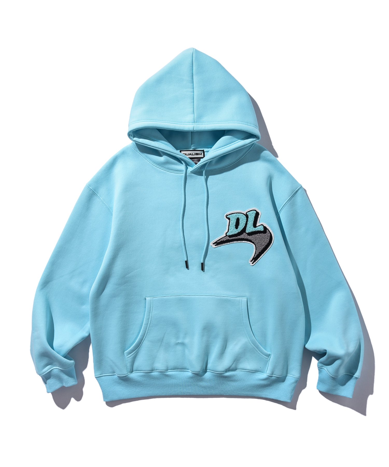 DUALISM/DLSM(デュアリズム) フードパーカー BOOMERANG LOGO HOODIE OG COLOR (TURQOISUE)  公式通販サイト | DUALISM公式通販サイト