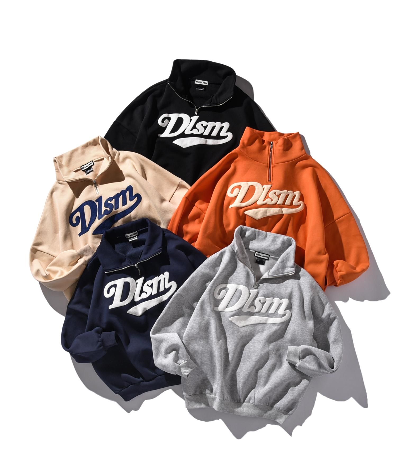 DUALISM/DLSM(デュアリズム) ハーフジップ DLSM SCRIPT LOGO