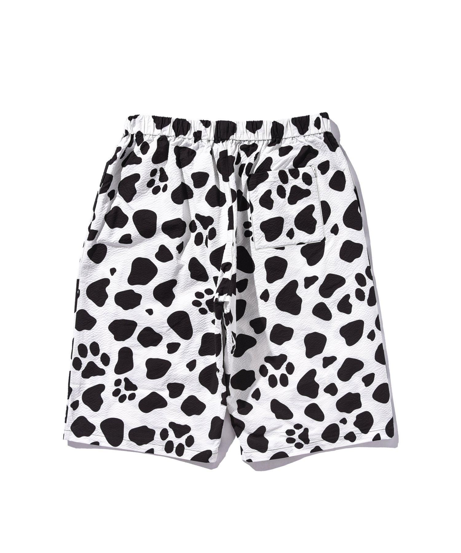 DUALISM × GALFY ブーメランとダルメシアンのショーツ、カーゴパンツ DUALISM × GALFY ブーメランとダルメシアンのショーツ、カーゴパンツ