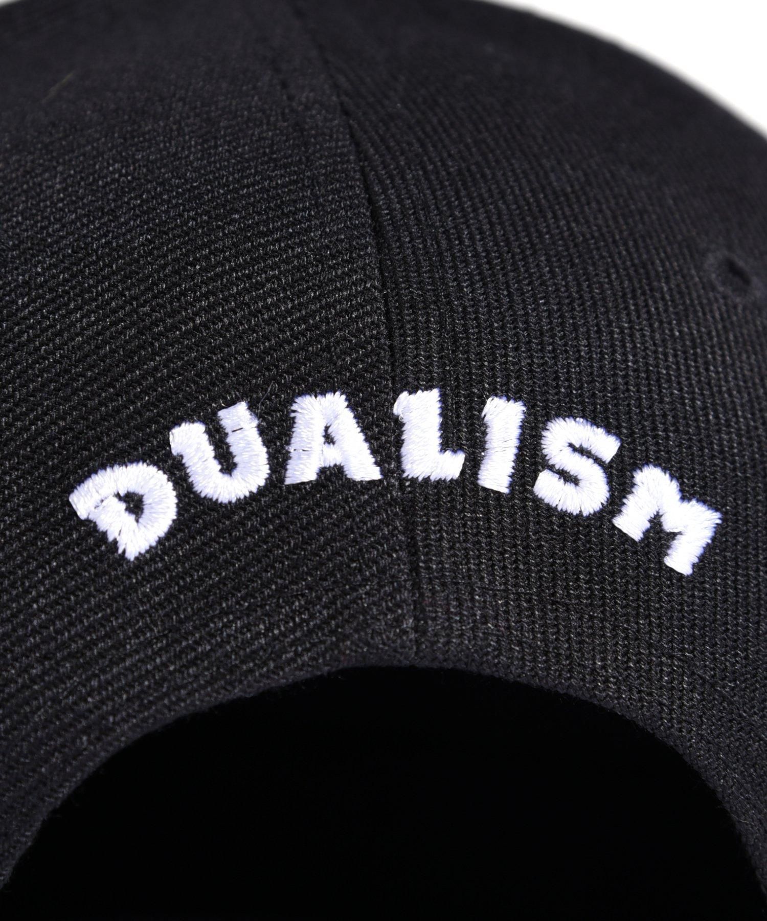 dualism キャップ　ブラック DUALISM/DLSM(デュアリズム)キャップ METAL LOGO NYLON CAP 公式