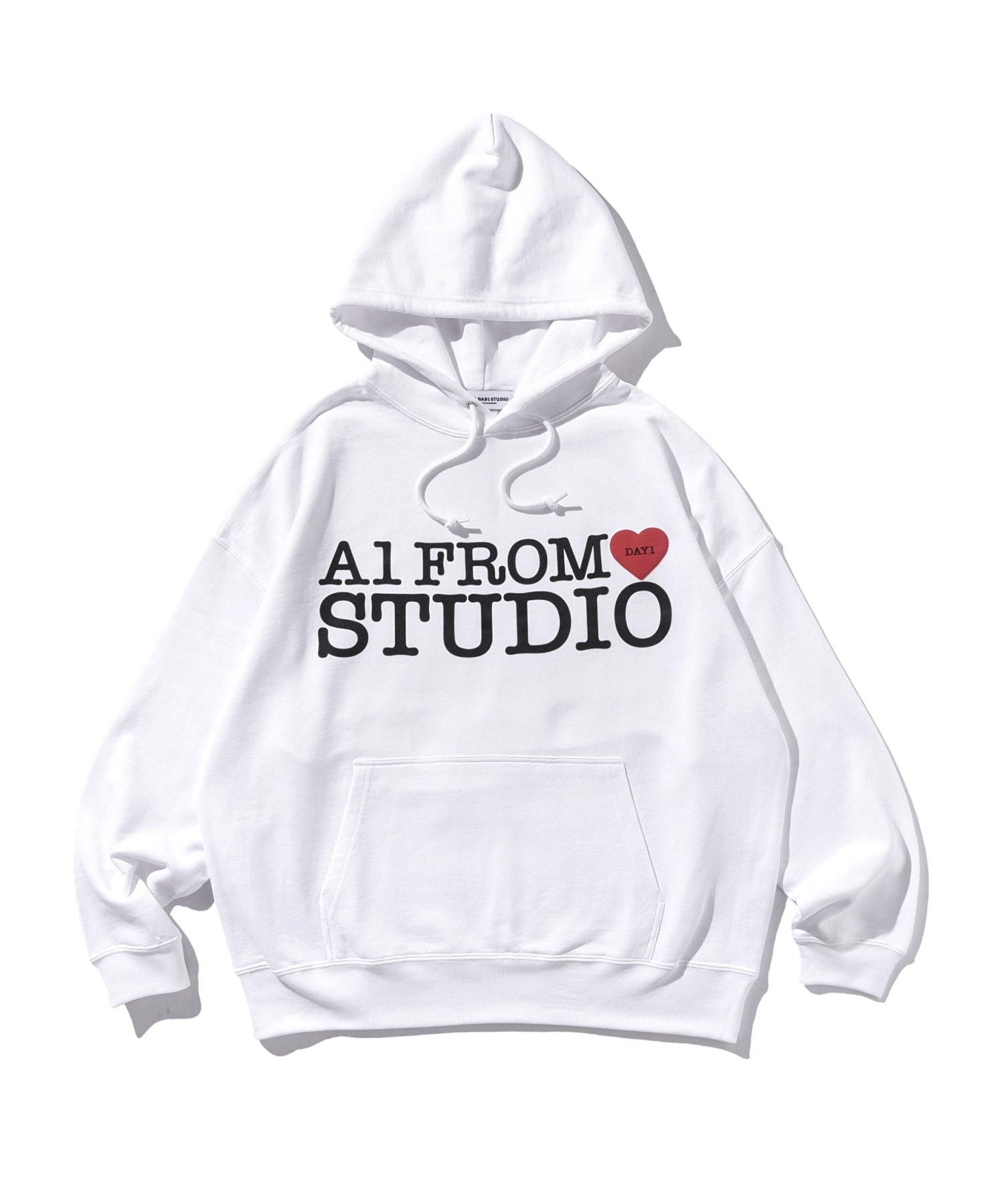 a1 from day1 studio パーカー A1 FROM DAY1 STUDIO(エーワンフロムデイワンスタジオ) フード