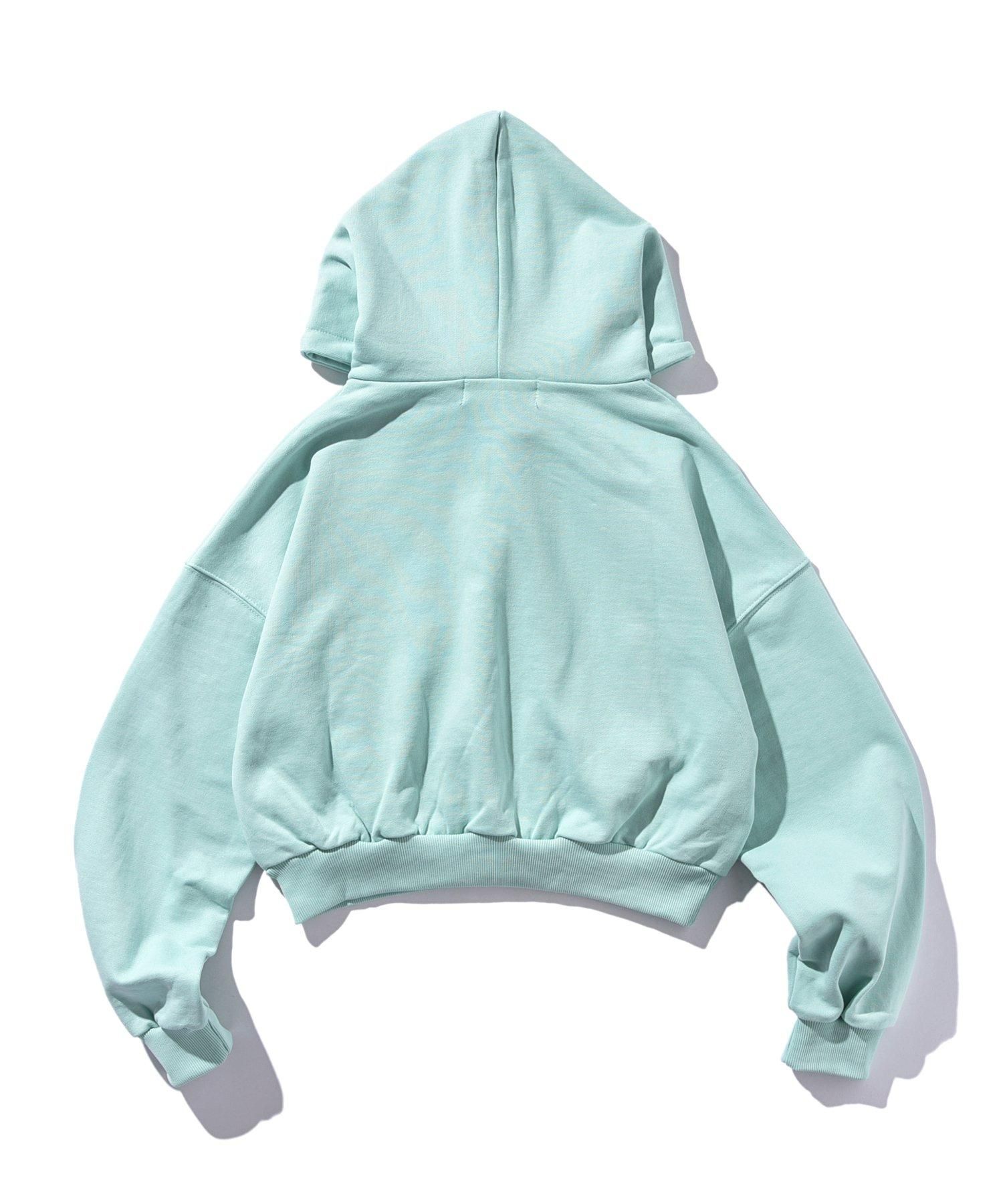 DUALISM/DLSM(デュアリズム) パーカー METAL WARP LOGO CROPD