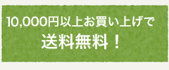 10,000円（税込）以上お買い上げで送料無料！