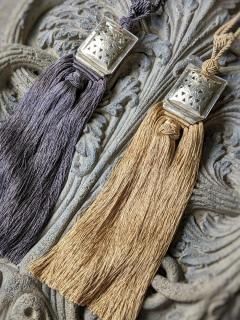 moroccan TASSEL SQUARE