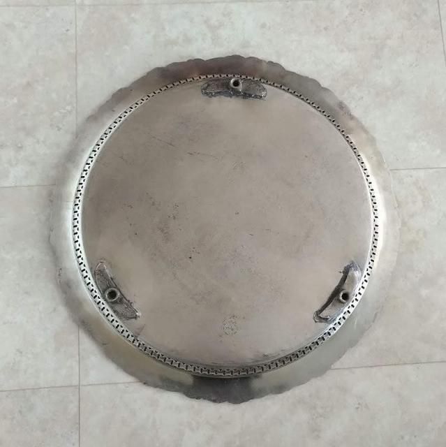 モロッカンメタルトレーテーブル直径58㎝×高さ20㎝/Hibou.イブー