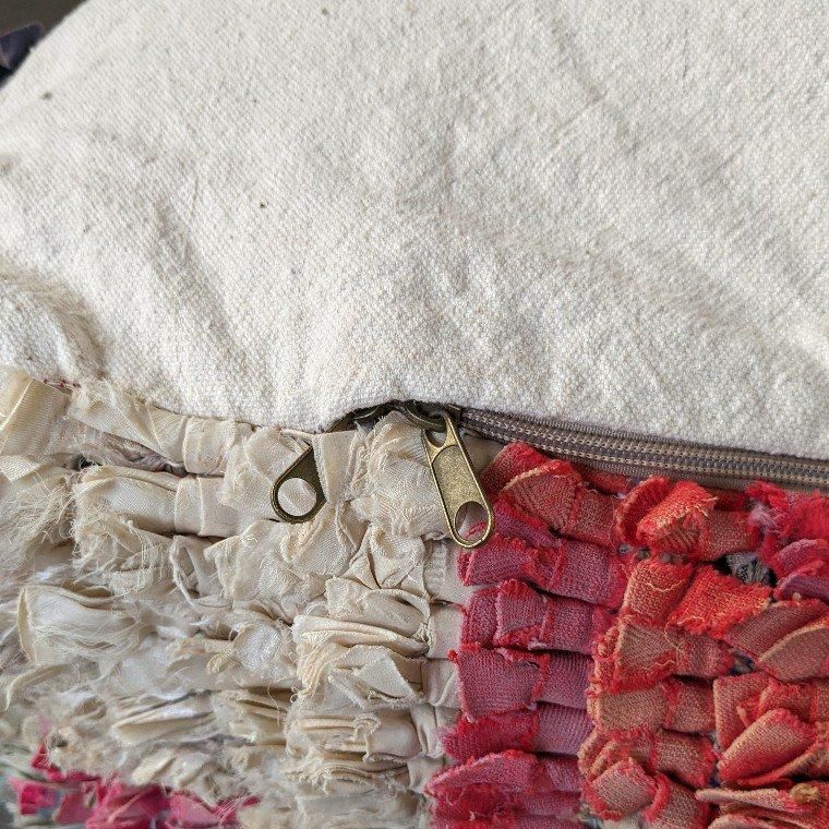 ヴィンテージラグ,ボシャルウィットのプフ/モロッコインテリア