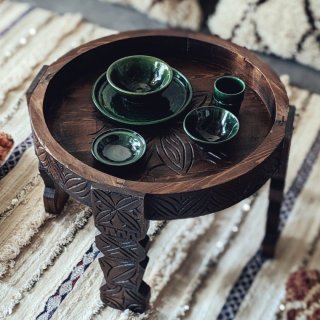 WOOD TEA TABLE-åɥơ֥