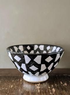 手描きのモロッコ陶器｜モロッコの伝統工芸/ボウルモザイク – Hibouイブー