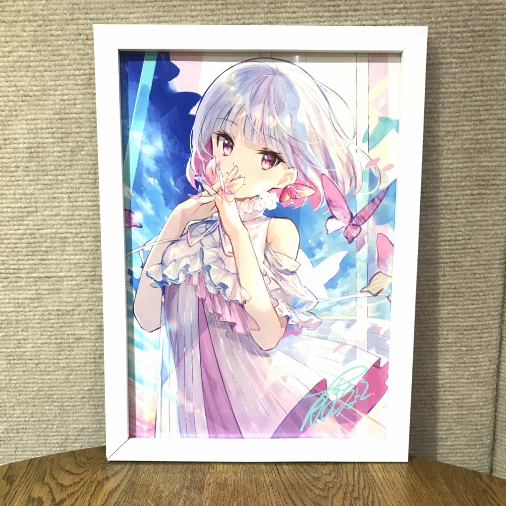 藤ちょこ画集発売記念作品展「彩幻境」 版上サイン入りミニアート 