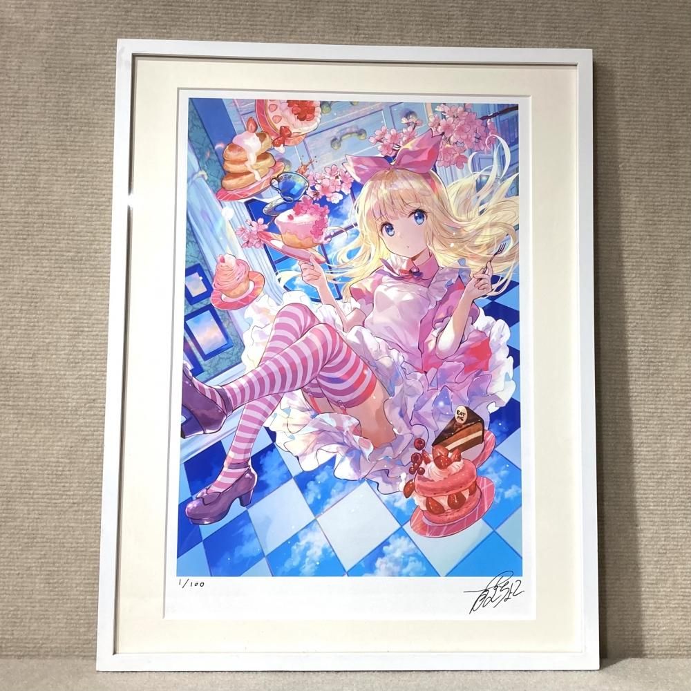 1年保証』 NEW GAME アートグラフ オーダーメイド額縁付き ...