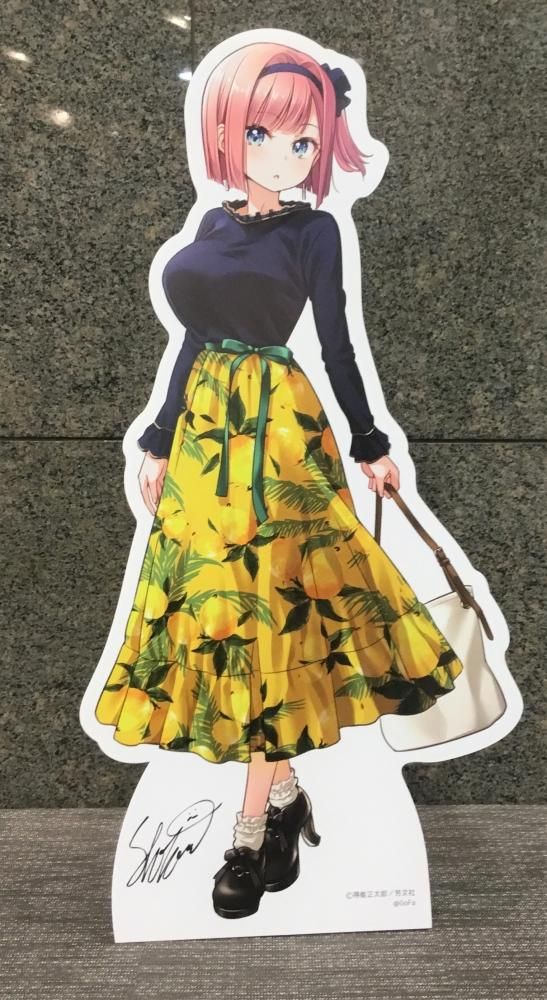 New Game 完結記念展 等身大パネル抽選販売キャンペーン 望月紅葉 Gofa Gallery Shop