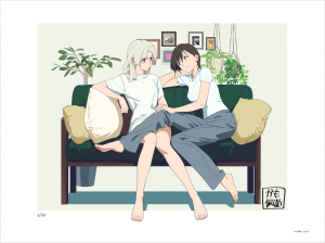 となりの怪物くん　ろびこ展　版上サイン入りミニアートグラフ 商品検索 - GoFa gallery shop