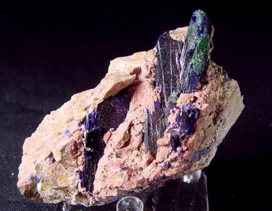藍銅鉱：Azurite（ナミビア産） - サイバークリスタルズ☆鉱物