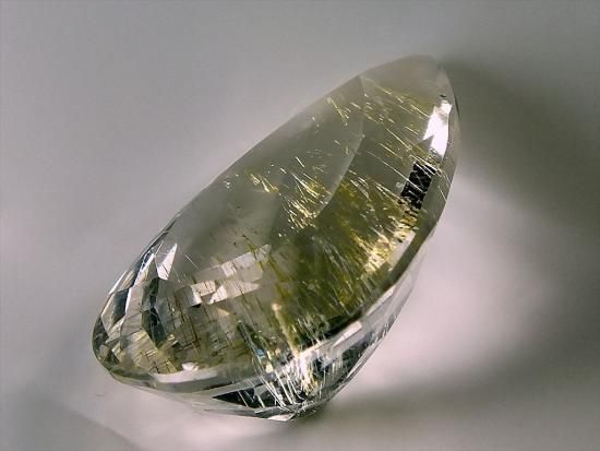 ドゥリなルチルたん！どぅらり Z291 【大玉】ブルールチルクォーツ 12.2mm 内周18.1 | stonebrace38