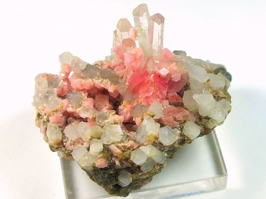 Rhodochrosite: 菱マンガン鉱（ペルー産）