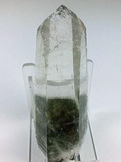 水晶(クローライト入り)ネパール - サイバークリスタルズ 水晶(クローライト入り)ネパール - サイバークリスタルズ