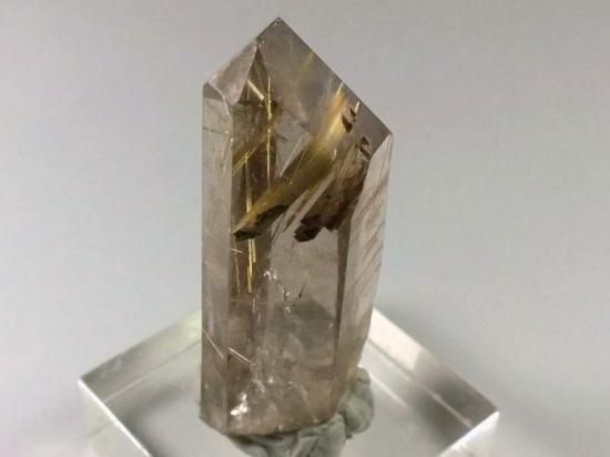 ルチル入り水晶　ブラジル Rutile included in Quartzルチル入り水晶（ブラジル産） サイバー