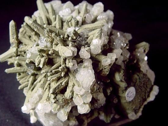 水晶、方解石 （ロシア）