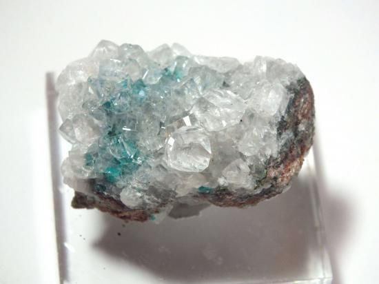 ツメブ鉱山 ダイオプテーズカルサイト ライブ/flu様専用】ダイオプテーズ/カルサイト Tsumeb Mine