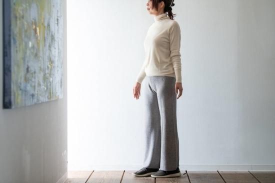 lovot オーガニックコットンニット クリーム色 はに染め LOVOT BASE