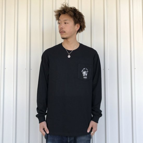 ANTI HERO/TUNE OUT POCKET TEE L/S - アンタイヒーロー 長袖ポケット