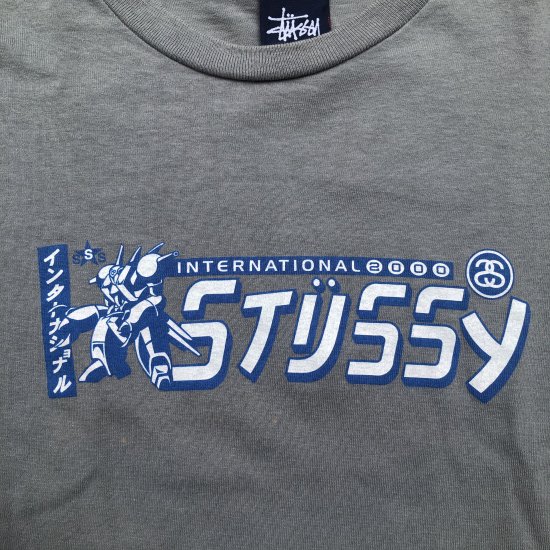 【STUSSY】90s old stussy マイクTシャツ カスタメイド L