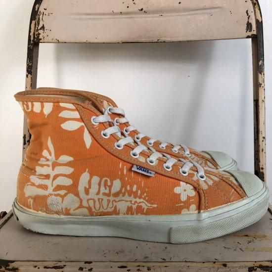 90’S VANS PLIMSOLE HI/ハイビスカス