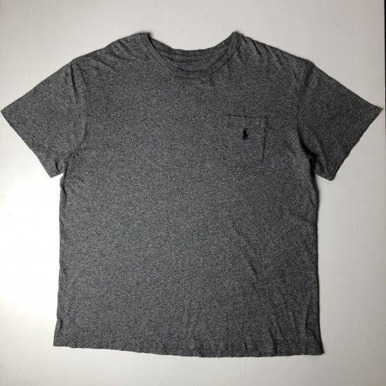 Ralph Lauren S S Pocket Tee 霜降りグレー