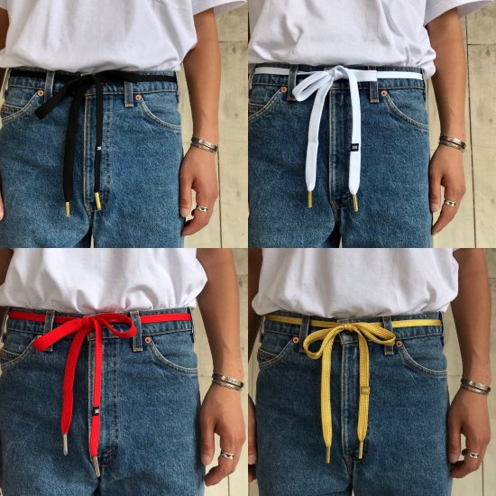 LACORDA THREADS/SHOELACE BELT-ラコーダスレッズ シューレースベルト - 夕陽のTシャツ オンラインストア