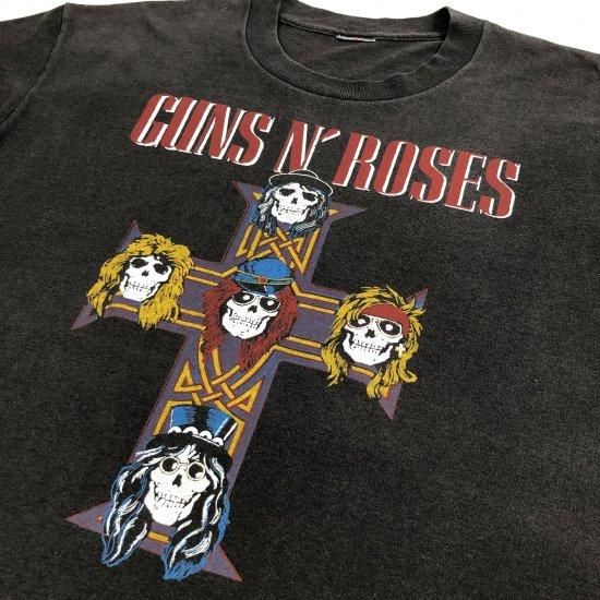 VINTAGE ヴィンテージ 00S GUNS N' ROSES ガンズローゼス 半袖Tシャツ カットソー グレー