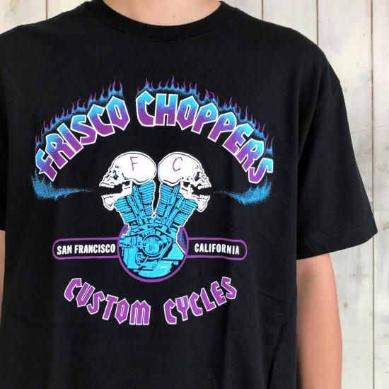 90s FRISCO CHOPPERS Tシャツ サンフランシスコ 楽天市場】FRISCO CHOPPERS/フリスコチョッパーズ SS T-SHIRT/T