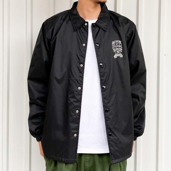 DOGTOWN/ドッグタウン CROSS LOGO COACH JACKET コーチジャケット-