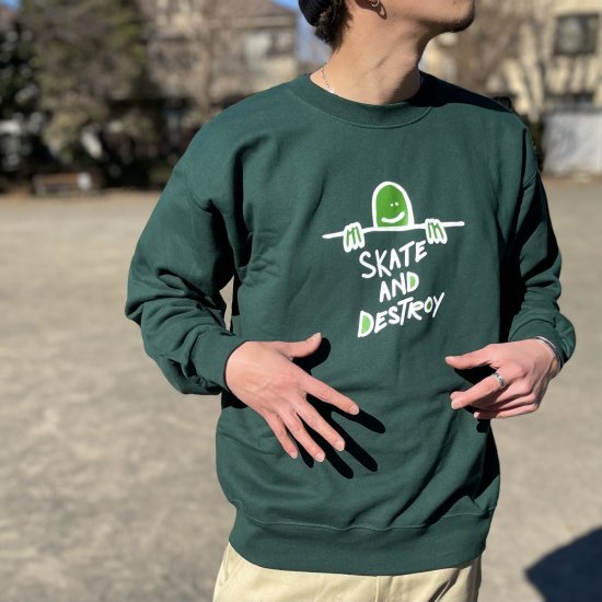 THRASHER MAGAZINE CREW SWEAT GONZ - スラッシャー スウェット ゴンズ